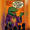 Secret Level Dinosaur – Funny Conspiracy