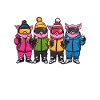 Après-ski Party Crew Pig