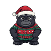 Gorilla Christmas