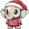 Elephant Christmas