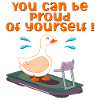 GOOSE RUNNING MOTIVATION
