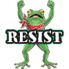 Resist Portland Frog Bandana