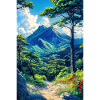 Illustration of a natural landscape