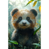 Illustration of a panda