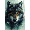 Illustration of a wolf