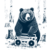 Boombox Bear