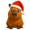 Capybara Christmas