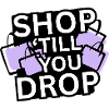Shop Till You Drop Tote Tee