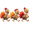 Bébé dinde de Thanksgiving