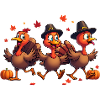 Bébé dinde de Thanksgiving