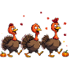 Bébé dinde de Thanksgiving