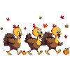 Bébé dinde de Thanksgiving
