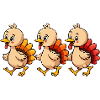 Bébé dinde de Thanksgiving