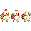 Bébé dinde de Thanksgiving