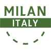 Milan Italy Green City Emblem