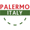 Palerme, Italie, emblème avec courbe verte