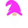Pink Hat Christmas Gnome