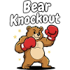 Boxender Bär Knockout