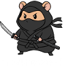 Little Ninja with Sword