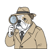 Paw & Order Bulldog Detective