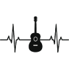Guitar Heartbeat Rhythm