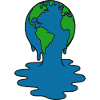 Earth Melting Art