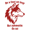 Sleeping Inner Wolf