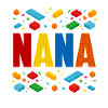 Nana Brick Builder Creative Grandma Block Lover