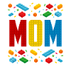 Mom Brick Builder Creative Motherhood Block Lover