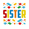 Sister Brick Builder Creative Family Block Lover
