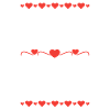 I Love Golf Heart Design