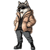 Wolf Cool Winter