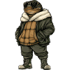 Turtle Cool Winter