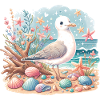 Seagull Beach Shells Maritime Coast