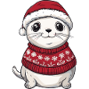 Noël de l’animal du phoque