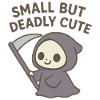 Small But Deadly Cute Grim Reaper
