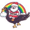 Bouquet Santa Claus Christmas