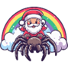 Tarentule Père Noël