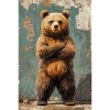 Illustration of a bear