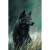 Illustration of a wolf