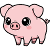 Cochon Kawaii Mignon