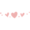Soft Pastel Hearts