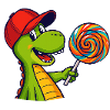 Bunter_Dinosaur_mit_Lutscher