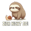 Pull Not So Sloth Cartoon