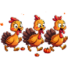 Bébé dinde de Thanksgiving