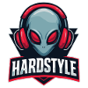 HARDSTYLE Alien Headphone Motif