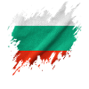 Drapeau bulgare, style déchiré