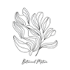 Movement of Nature - Botanical Line Art