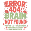 Erreur 404 Cerveau introuvable Zombie