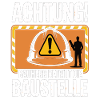 Attention: Builder enters the construction site